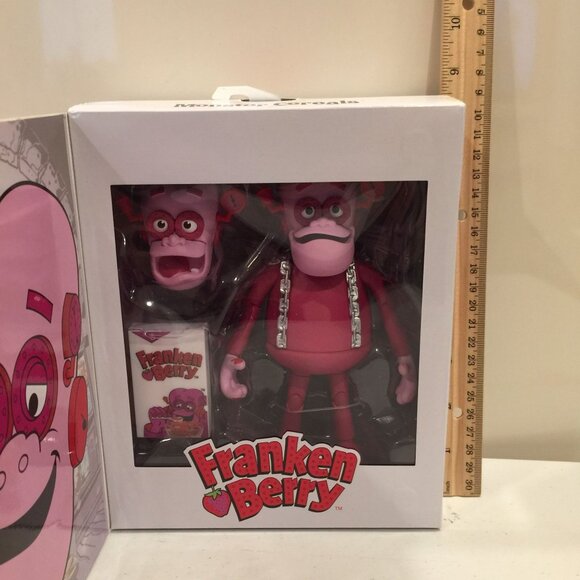 General Mills FRANKEN BERRY Monster Cereal Action Figure - Picture 3 of 8